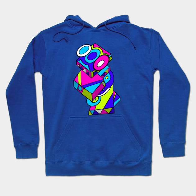 Funky Totem Hoodie by VazMas Design